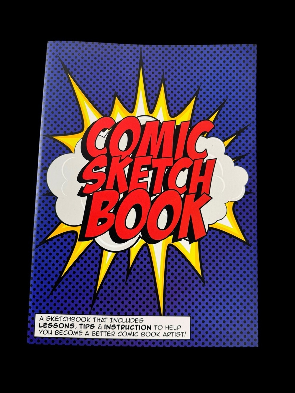 Comic Sketch Book - Blue Cover